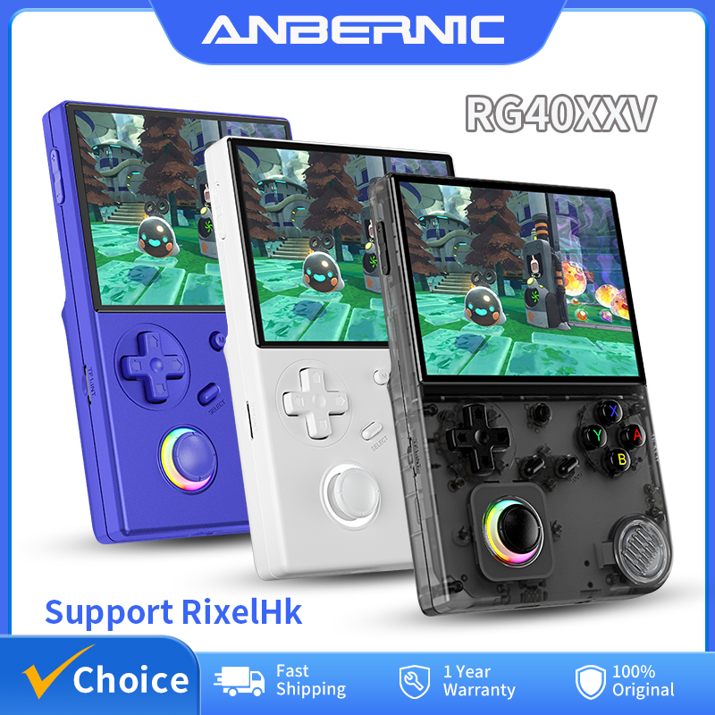 Retro Gaming Hub - ANBERNIC RG40XXV レトロハンドヘルドゲームコンソール 4 インチ IPS