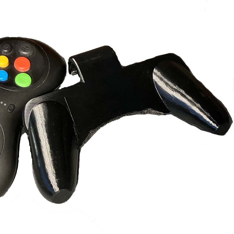 Retro Gaming Nintendo - 8bitdo 3Dプリント製M30ゲームコントローラーグリップハンドル レトロゲームアクセサリー