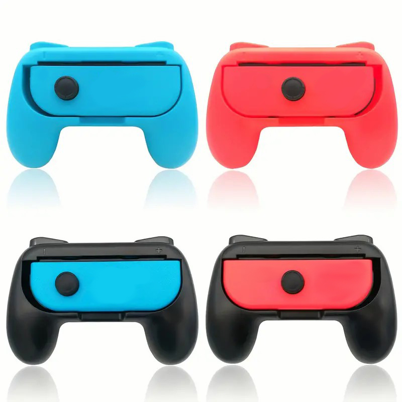 Retro Gaming Console Gun - Switch/Switch OLEDモデルコントローラー対応ハンドグリップ、Switch Joy Con対応グリップ