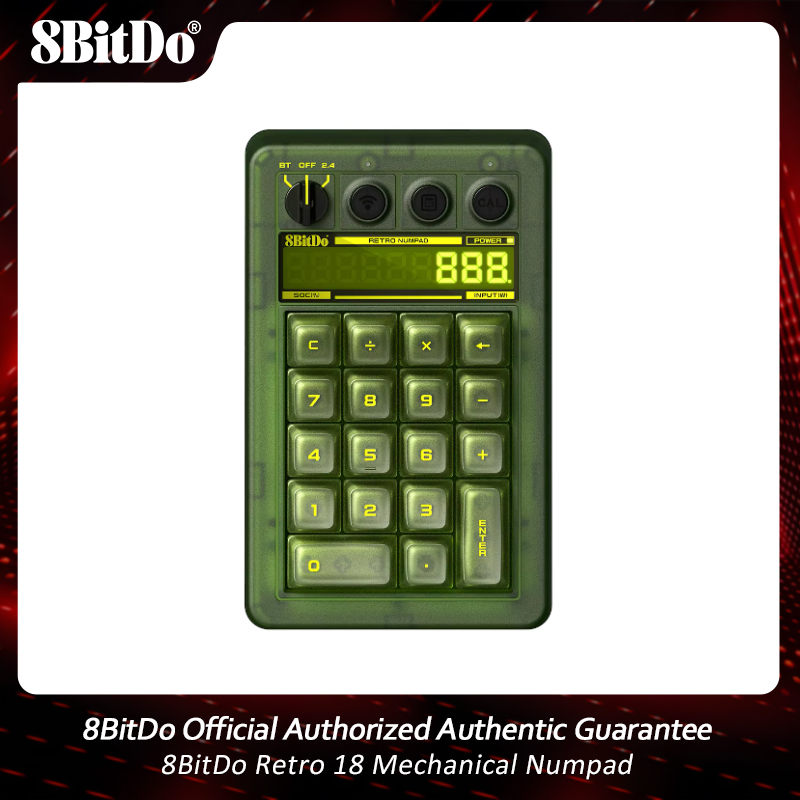 8BitDo Retro 18 メカニカルテンキー BT 2 - Retro Gaming For Windows のレビューと価格