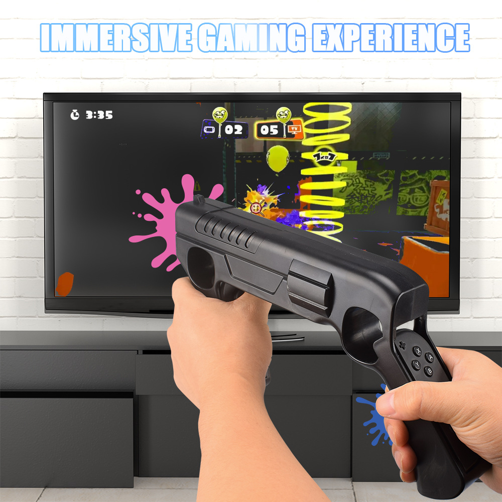 ニンテンドースイッチ Ns OLED ジョイコン銃形状ハンド - Retro Gaming Console Gun のレビューと価格