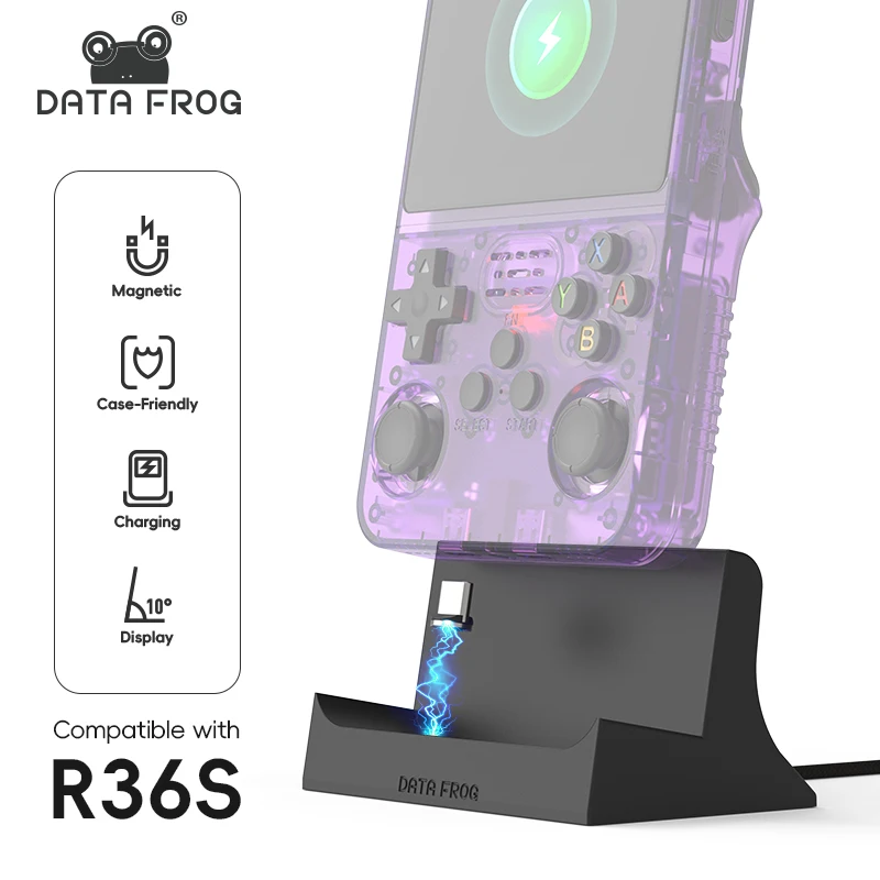 Data Frog R36S充電ドックスタンド、レトロハンド - Retro Gaming Hub のレビューと価格