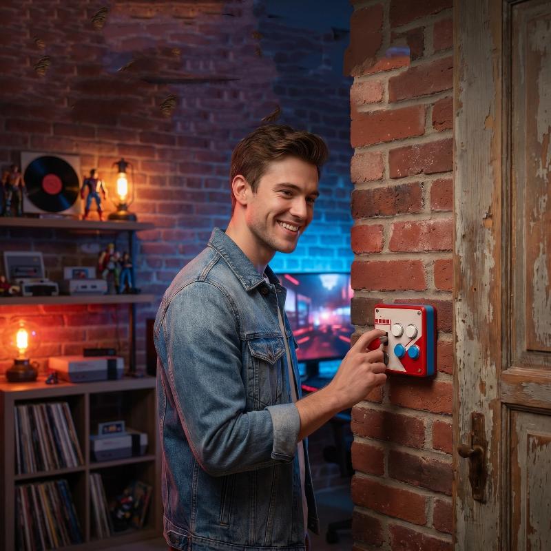 80年代レトロアーケードジョイスティックウォールライトスイッ - Retro Gaming Zone のレビューと価格