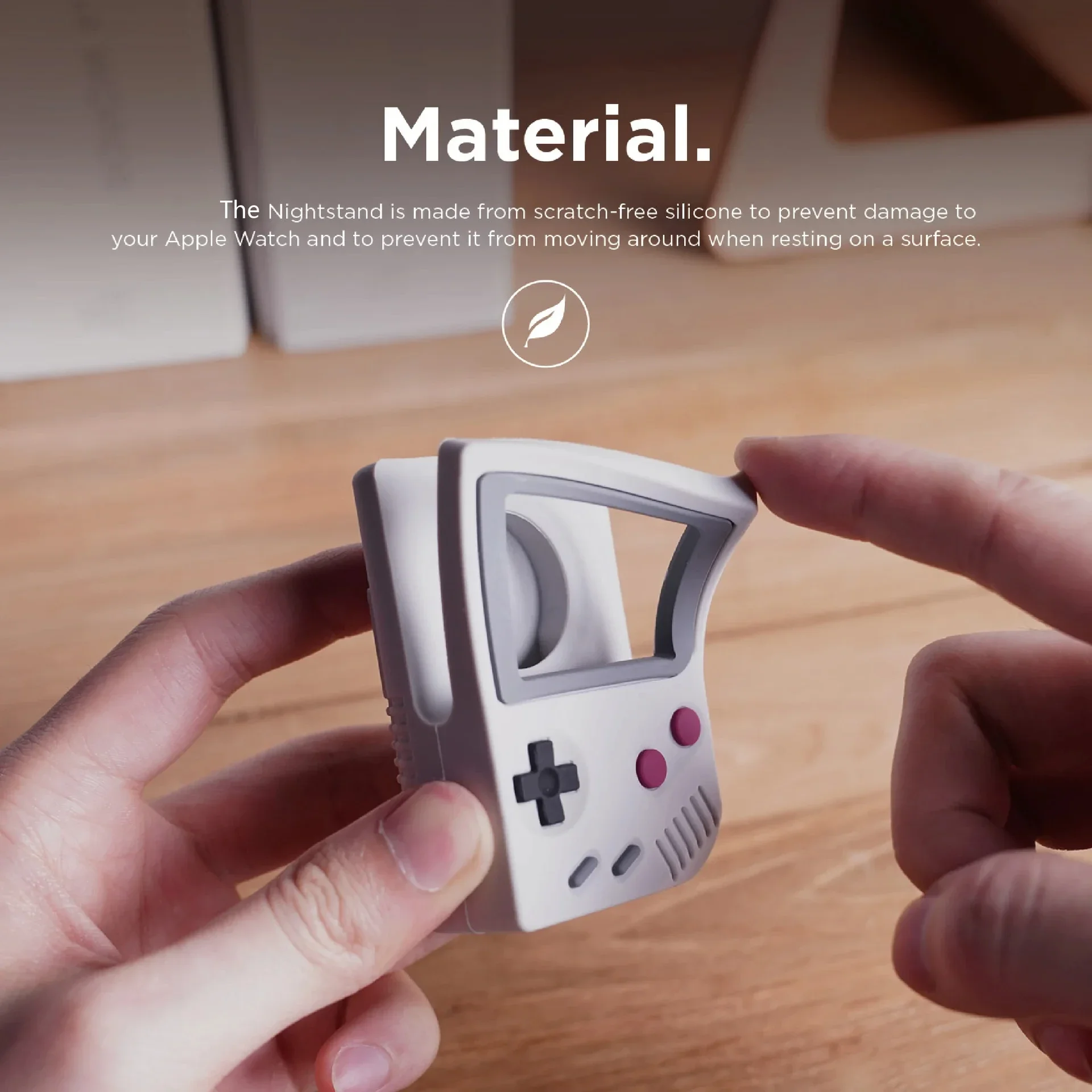シリコン製iWatch充電スタンド Apple Watch  - Retro Gaming Hub のレビューと価格