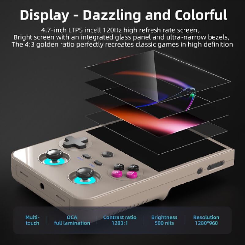 携帯型ゲーム機Rg477v レトロポータブルゲームデバイス  - Retro Gaming Android のレビューと価格