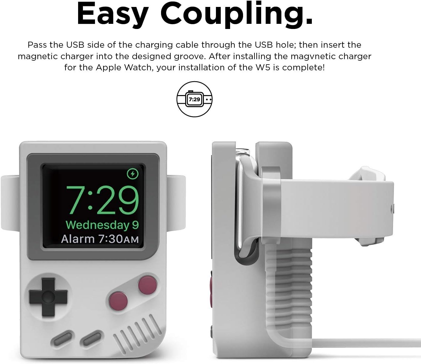 シリコン製iWatch充電スタンドホルダー Apple Wa - Retro Gaming Hub のレビューと価格