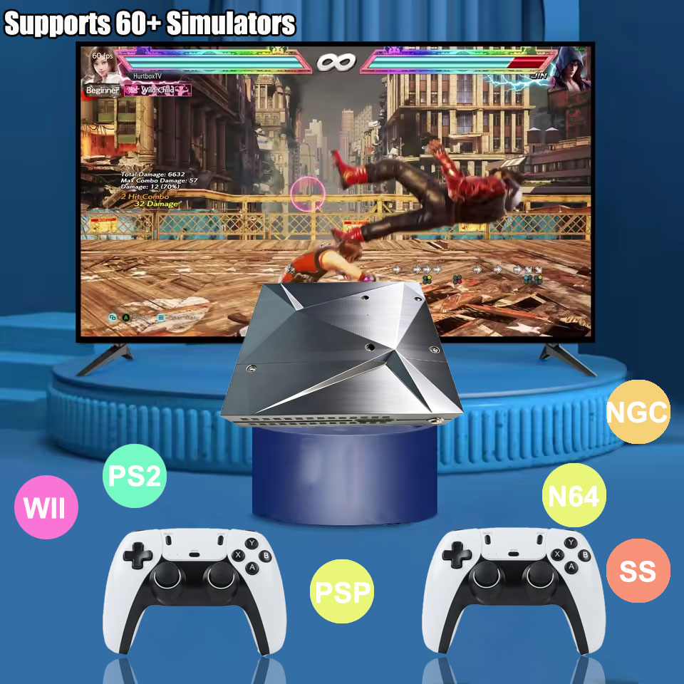 P88レトロゲーム機 2TB HDD 70000+ゲーム搭載 - Retro Gaming For Windows のレビューと価格
