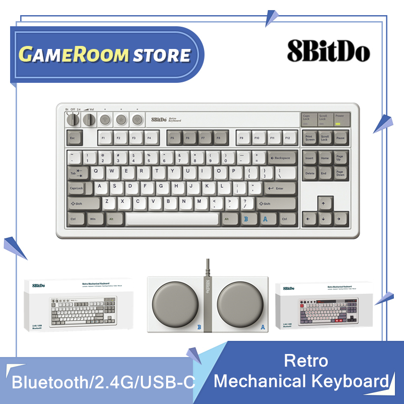 8ビットレトロメカニカルゲーミングキーボード,Bluetoo - Retro Gaming Android のレビューと価格