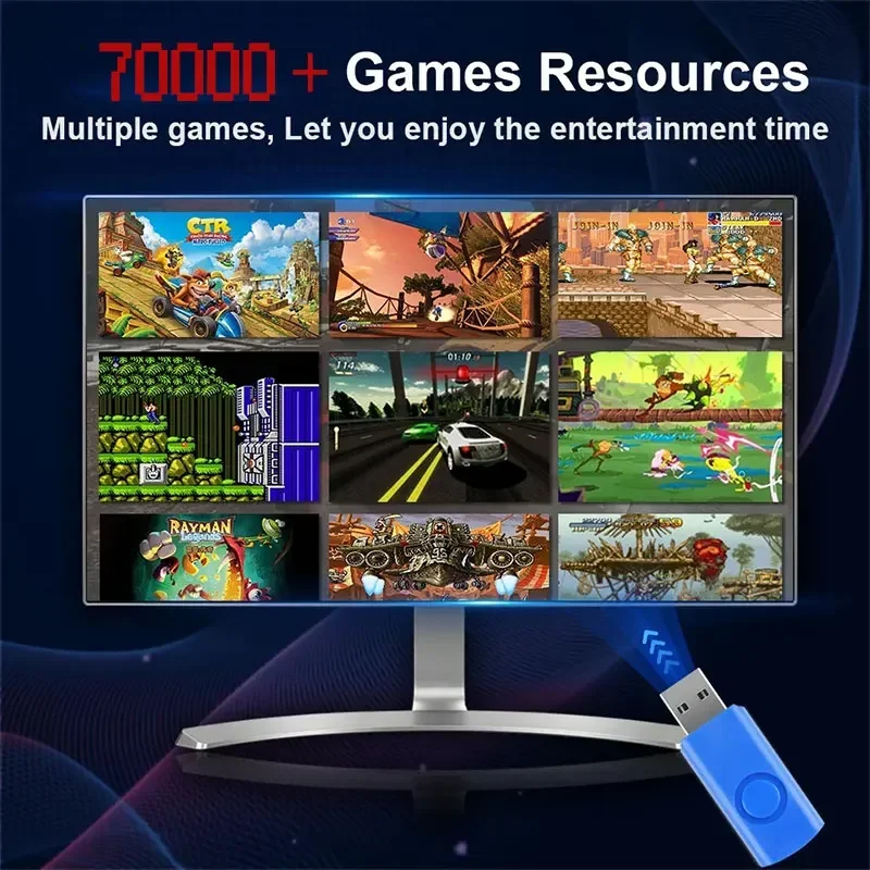 レトロゲームコンソール 70000+ゲーム 2TB T8搭載 - Retro Gaming For Windows のレビューと価格