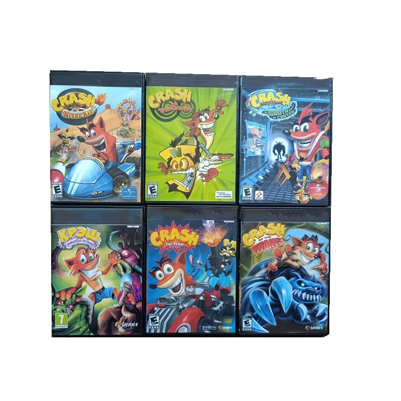 PS2コピー ゲームディスク クラッシュ・バンディクー シリ - Retro Gaming Console のレビューと価格